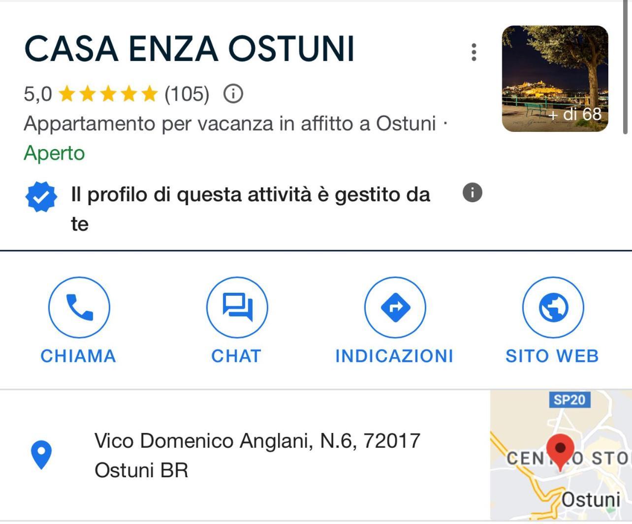 Casa Enza Lägenhet Ostuni Exteriör bild